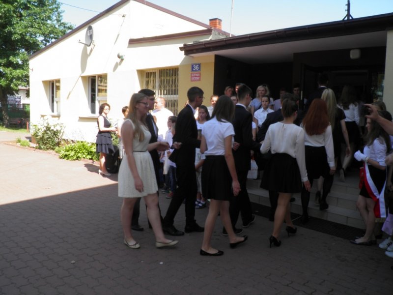 Uroczyste zakończenie roku szkolnego 2015/16